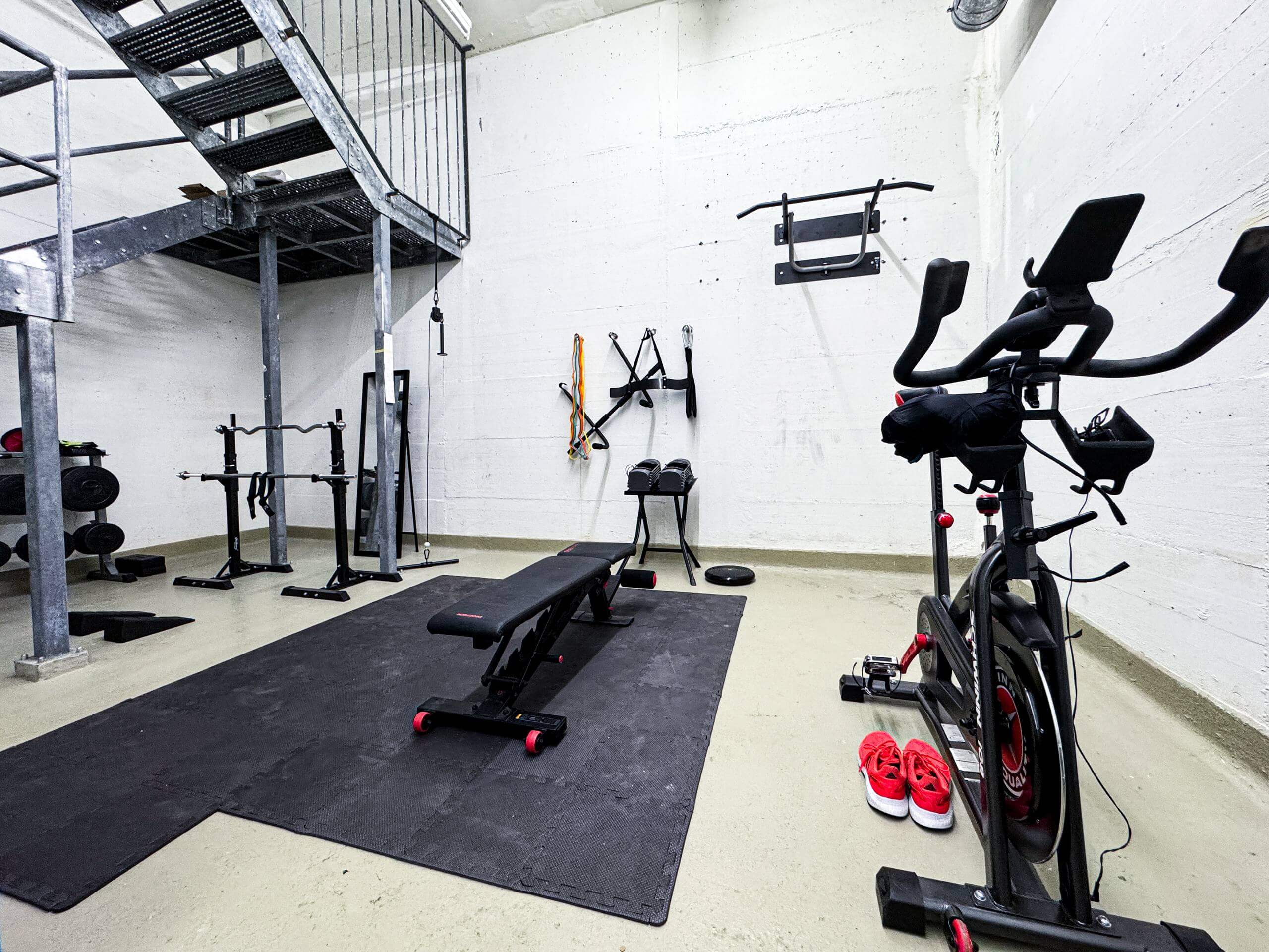 Trainingsbereich im Fotostudio Basel